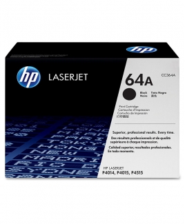 HP 64A Black Original LaserJet Toner Cartridge (CC364A)